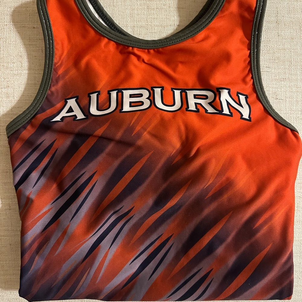 Auburn Tigers Gymnastics Leotard Youth Large